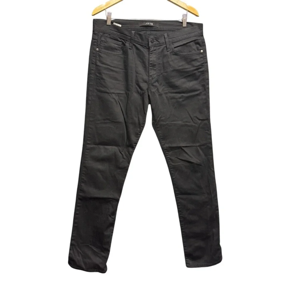 Joes Jeans The Brixton Straight Narrow Mens Pants Black W34 L34 Cotton Blend
